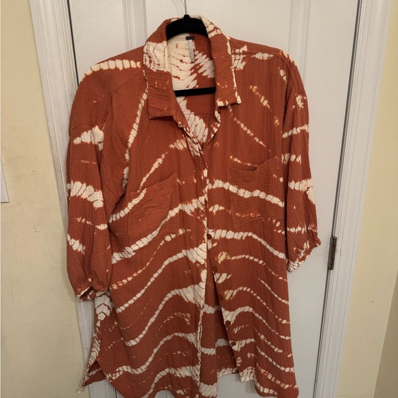 Free People Dresses & Skirts - Free people cotton gauze cover up